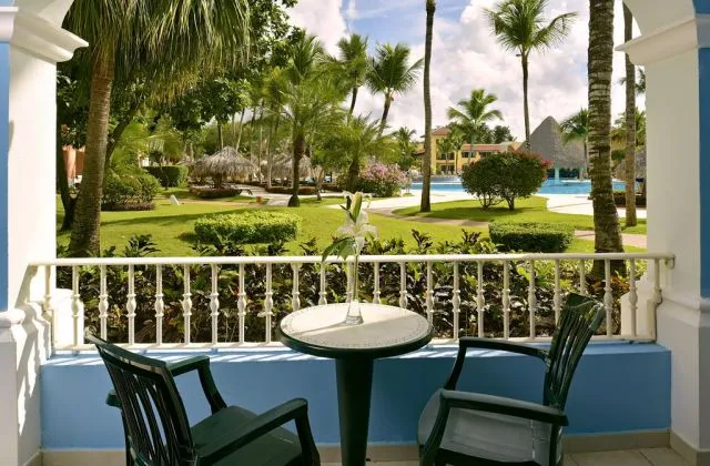 Iberostar Hacienda Dominicus Bayahibe chambre terrasse vue jardin piscine